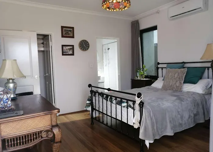 Private Entrance, Master Bedroom With Garden View