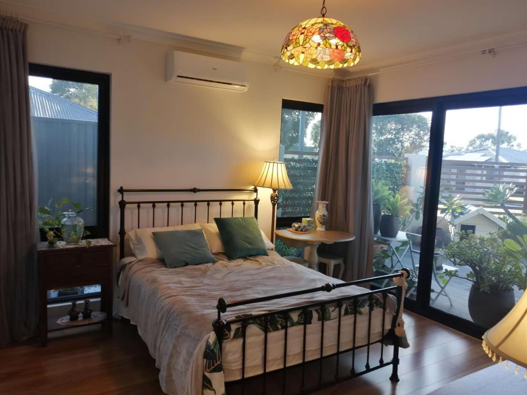 Homestay Private Entrance, Master Bedroom With Garden View